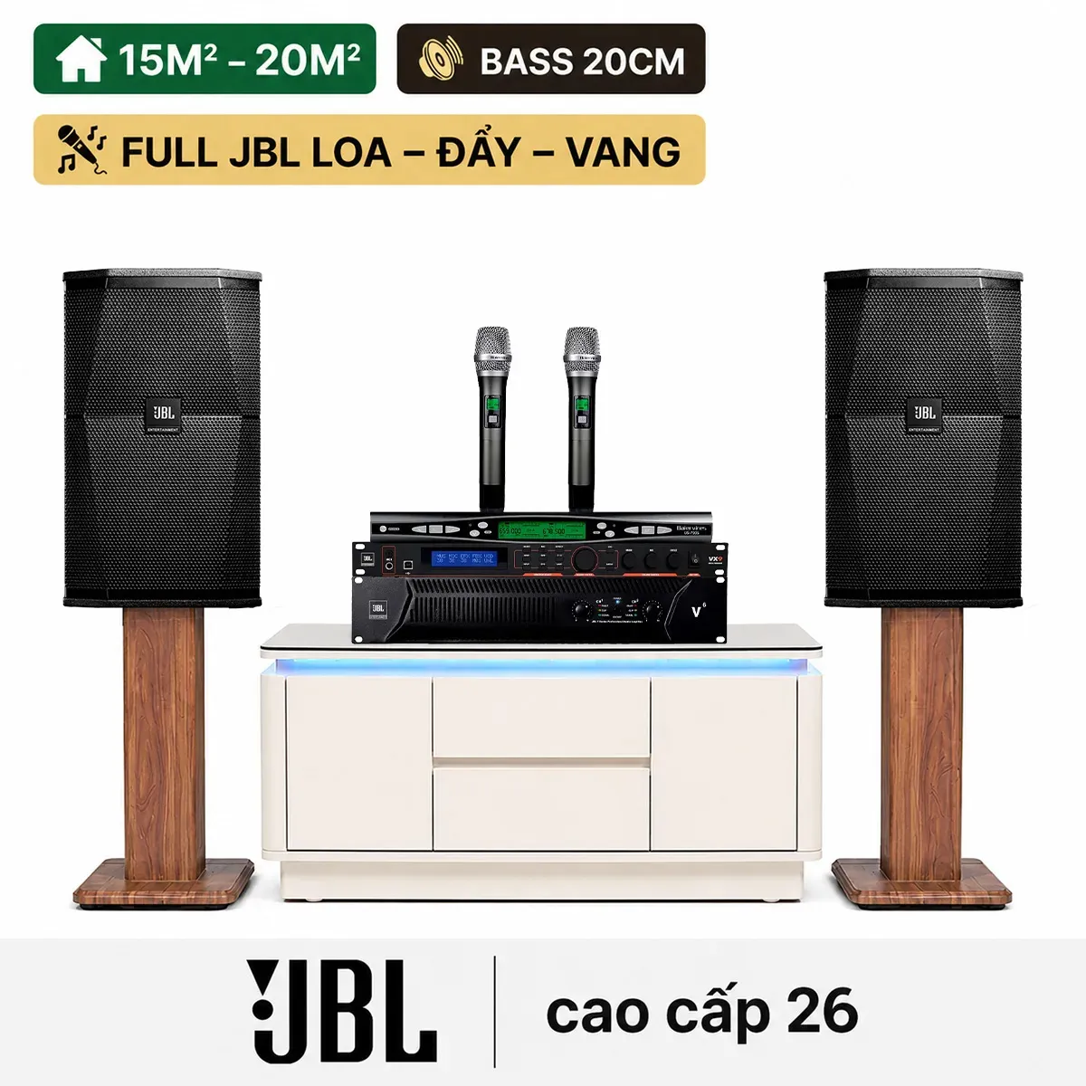 Dàn karaoke JBL cao cấp 26