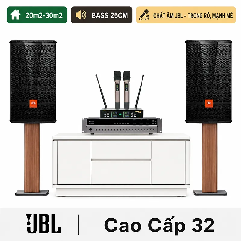 Dàn karaoke JBL cao cấp 32