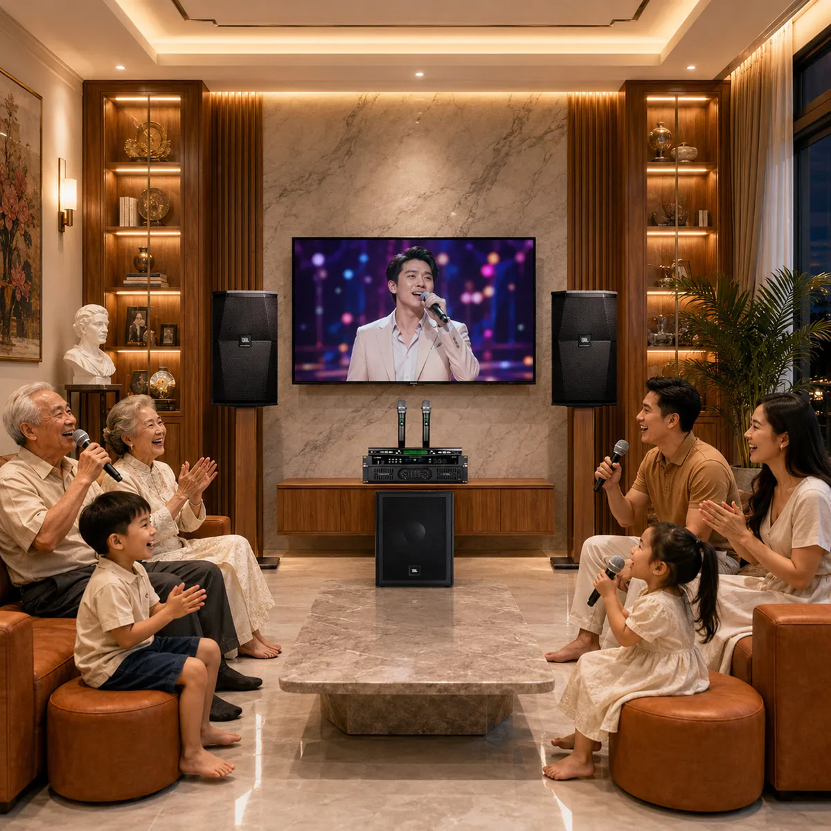 Dàn karaoke JBL cao cấp 36
