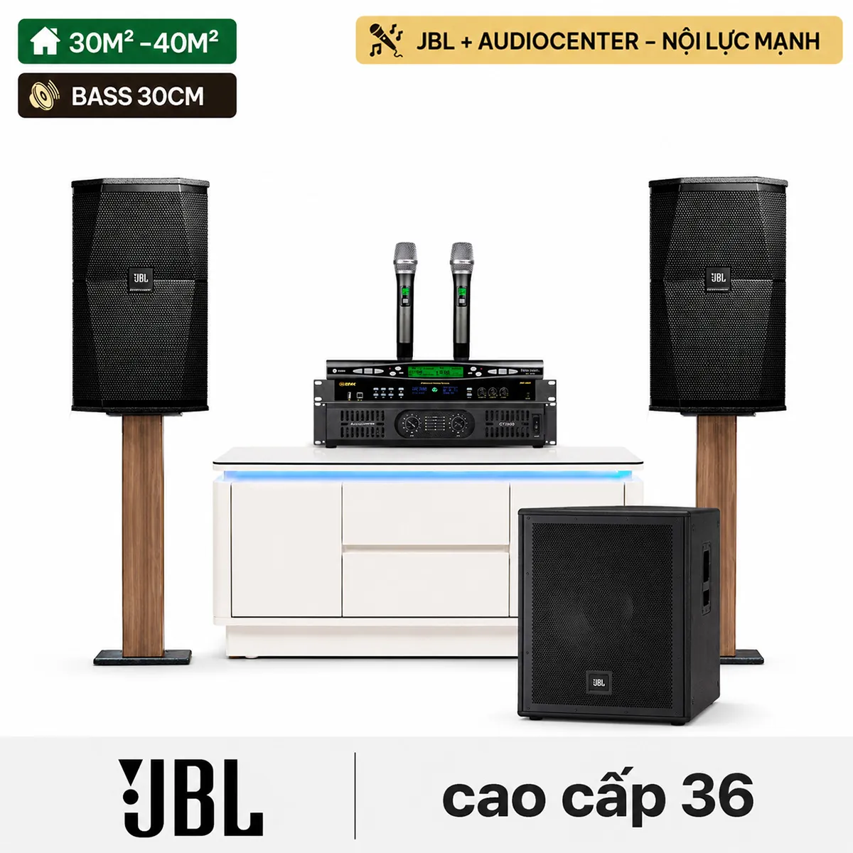 Dàn karaoke JBL cao cấp 36