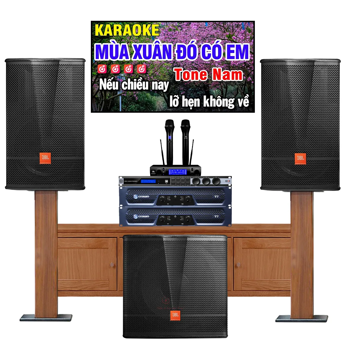 Dàn karaoke JBL cao cấp 55
