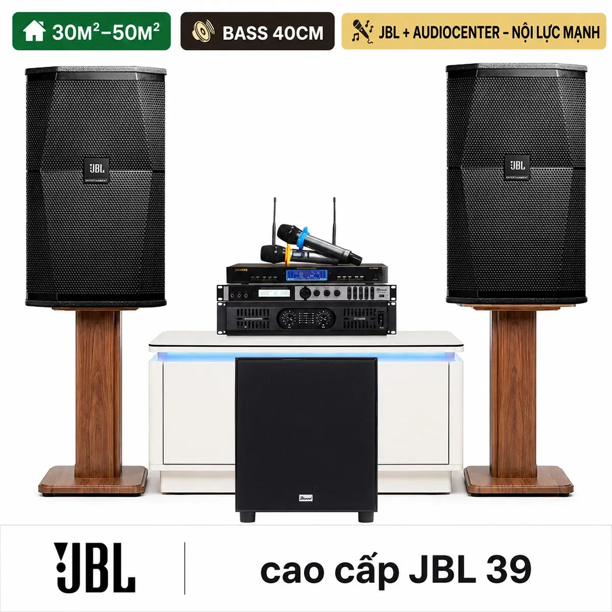 Dàn karaoke cao cấp JBL 39