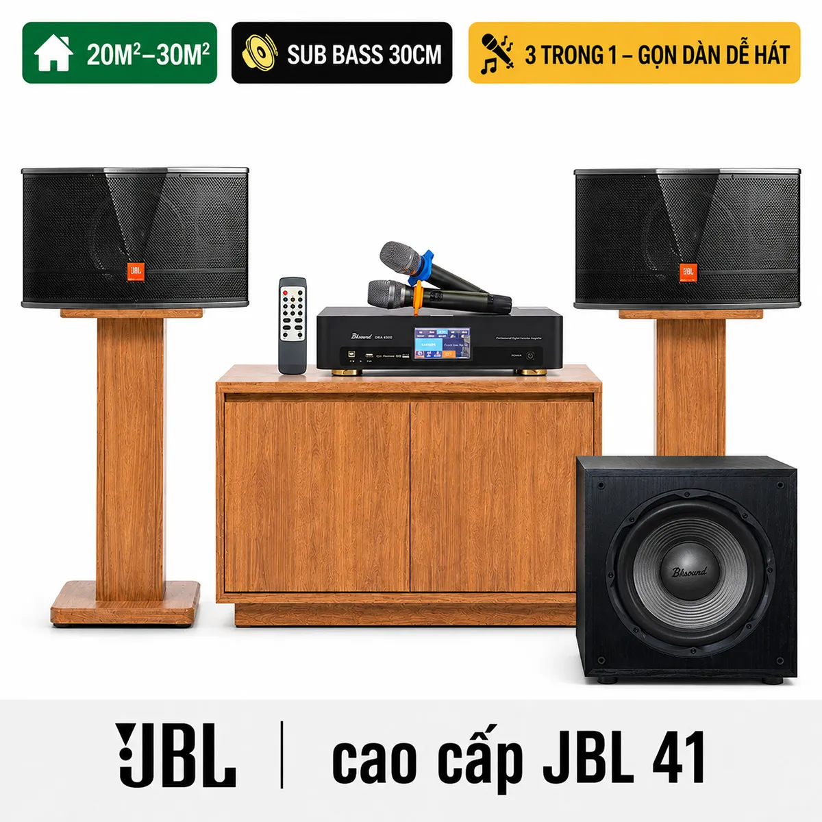 Dàn karaoke cao cấp JBL 41