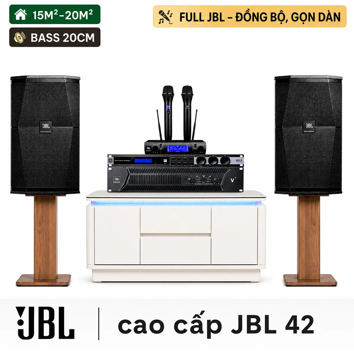 Dàn karaoke cao cấp JBL 42