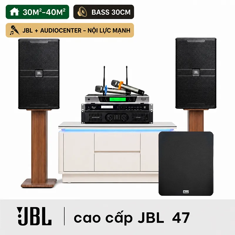 Dàn karaoke cao cấp JBL 47