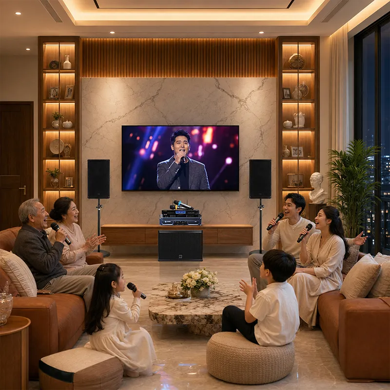 Dàn karaoke cao cấp RCF cho chung cư, biệt thự 06