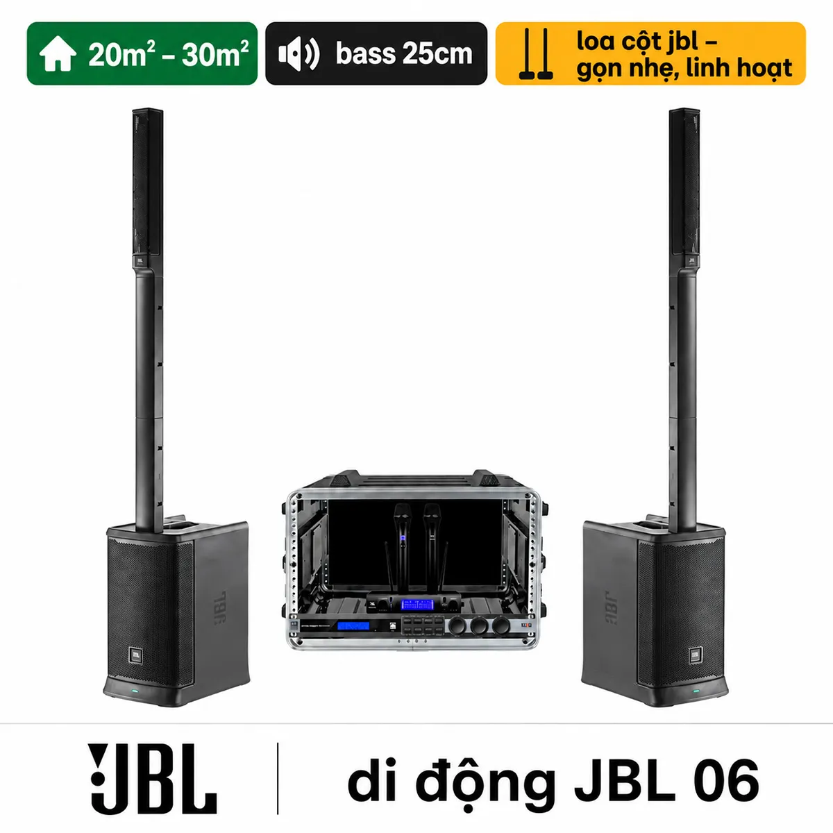 Dàn karaoke di động JBL 06