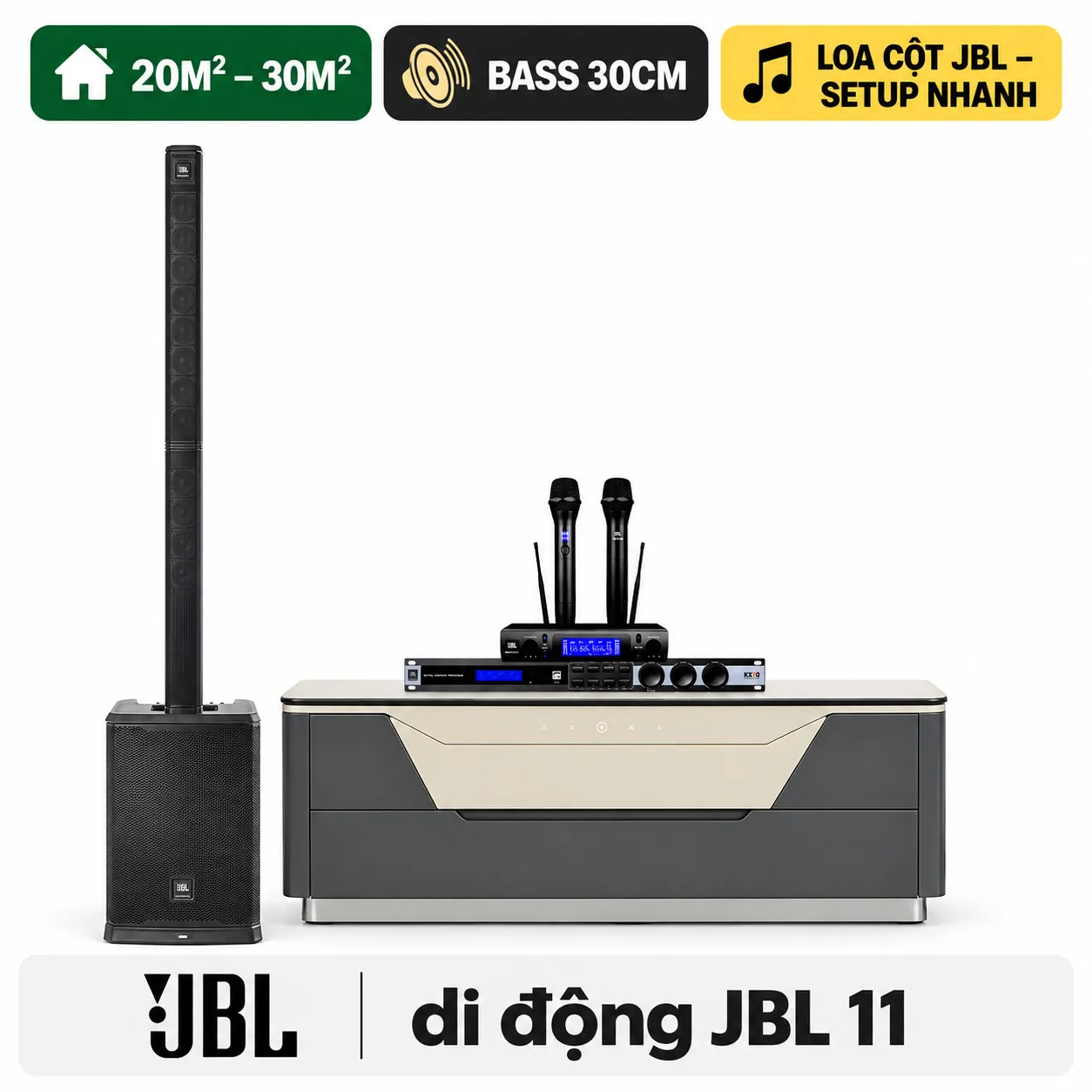 Dàn karaoke di động JBL 11