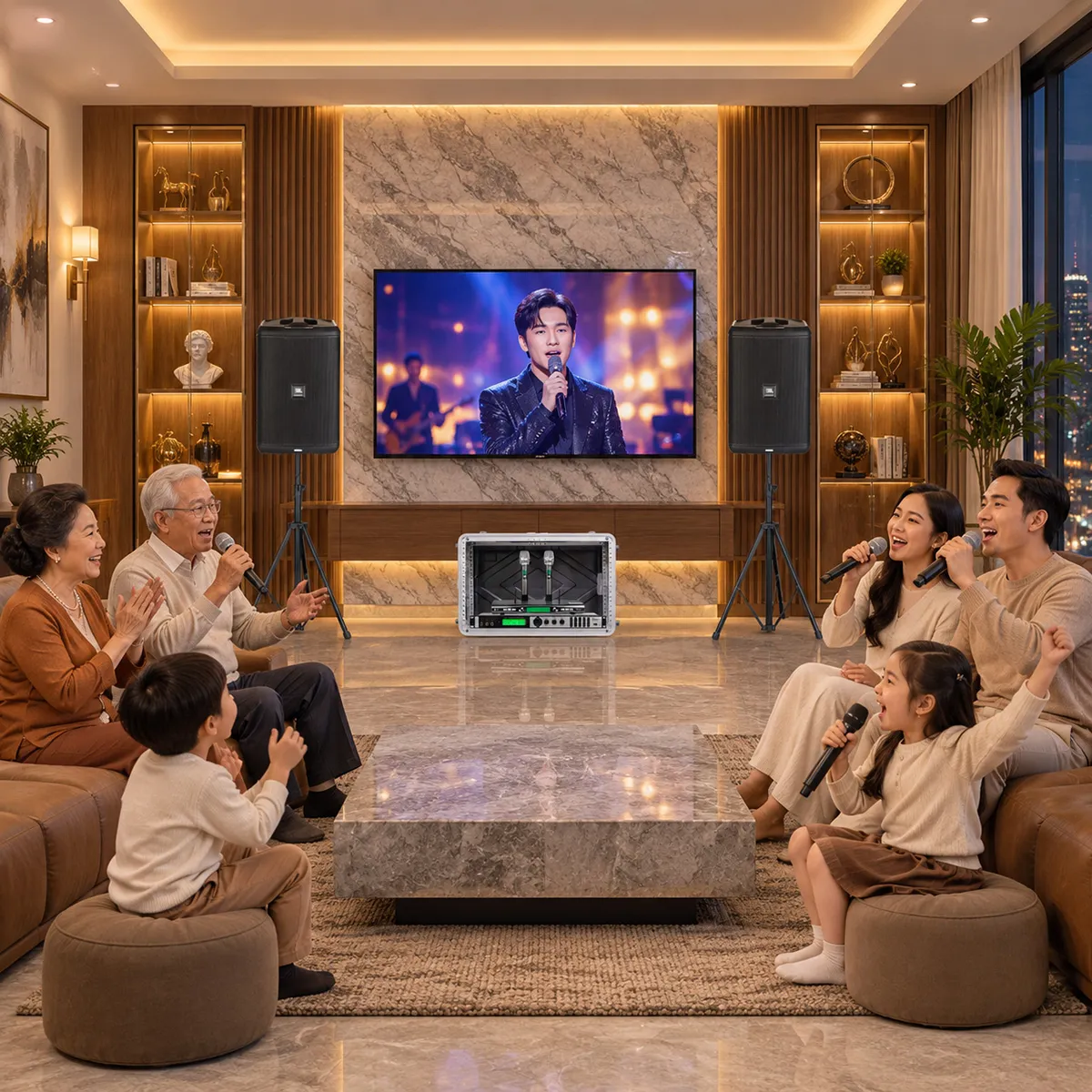 Dàn karaoke di động JBL 12