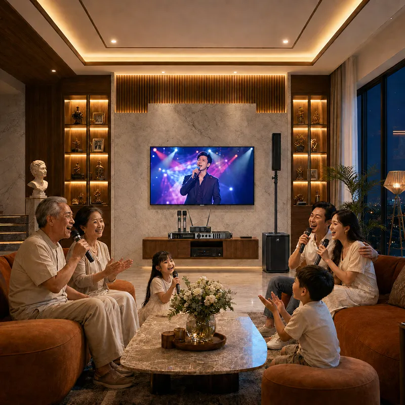 Dàn karaoke di động RCF 09
