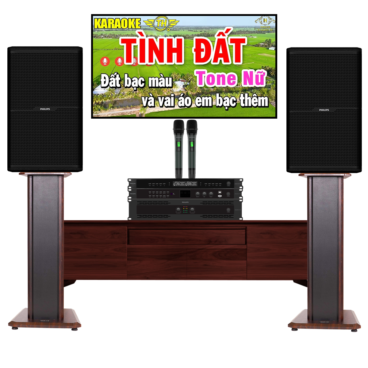 Dàn karaoke đồng bộ Philips 06