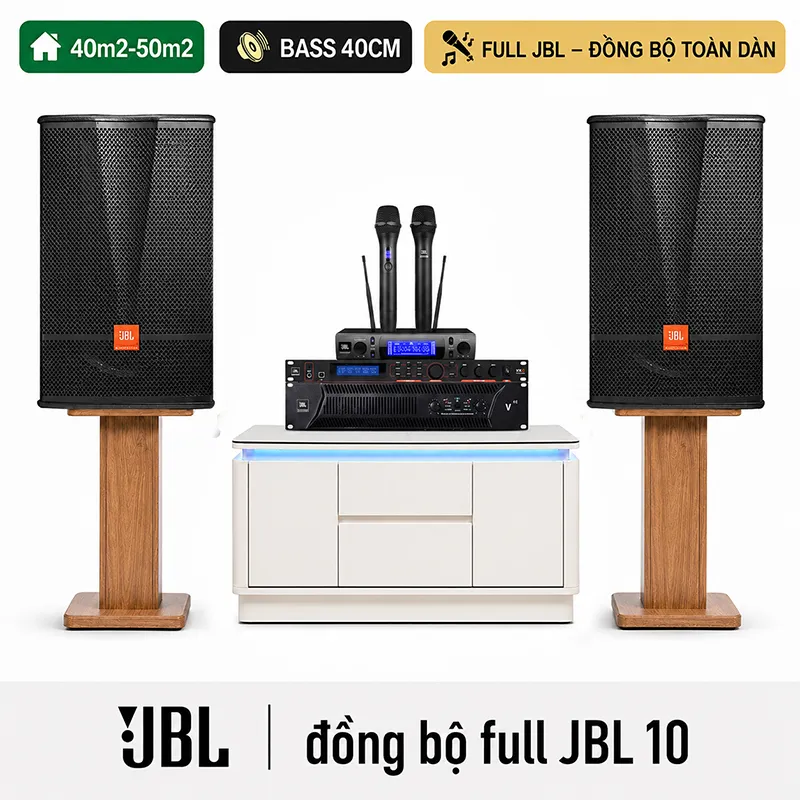 Dàn karaoke đồng bộ full JBL 10