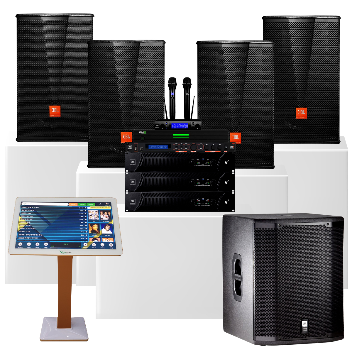 Dàn karaoke đồng bộ full JBL 11