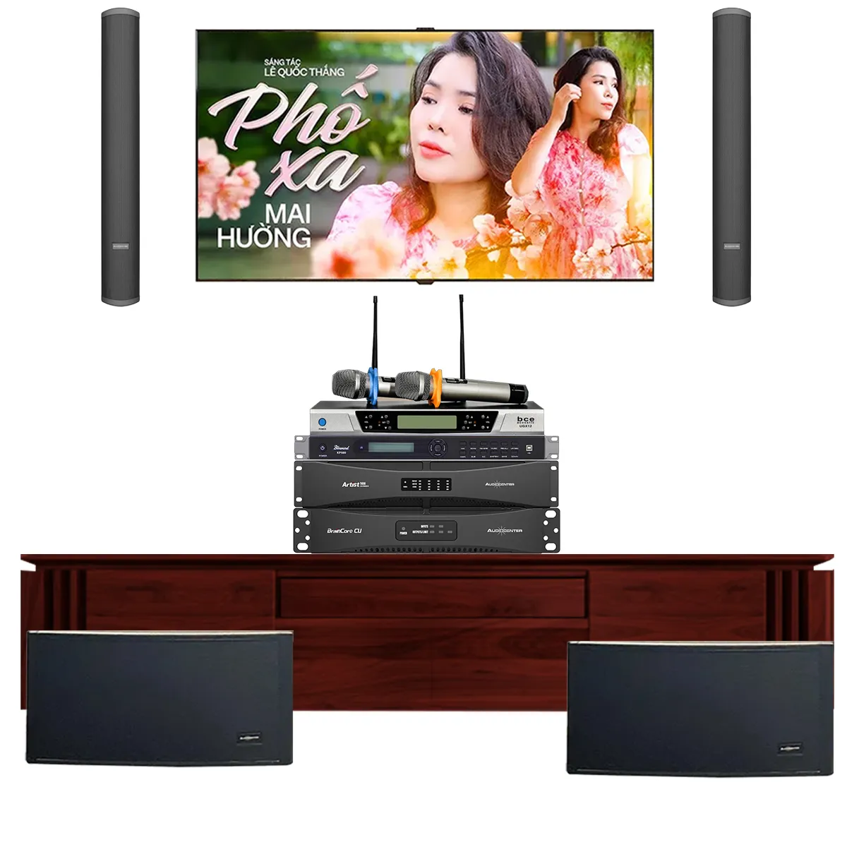 Dàn karaoke gắn tường Audiocenter 05