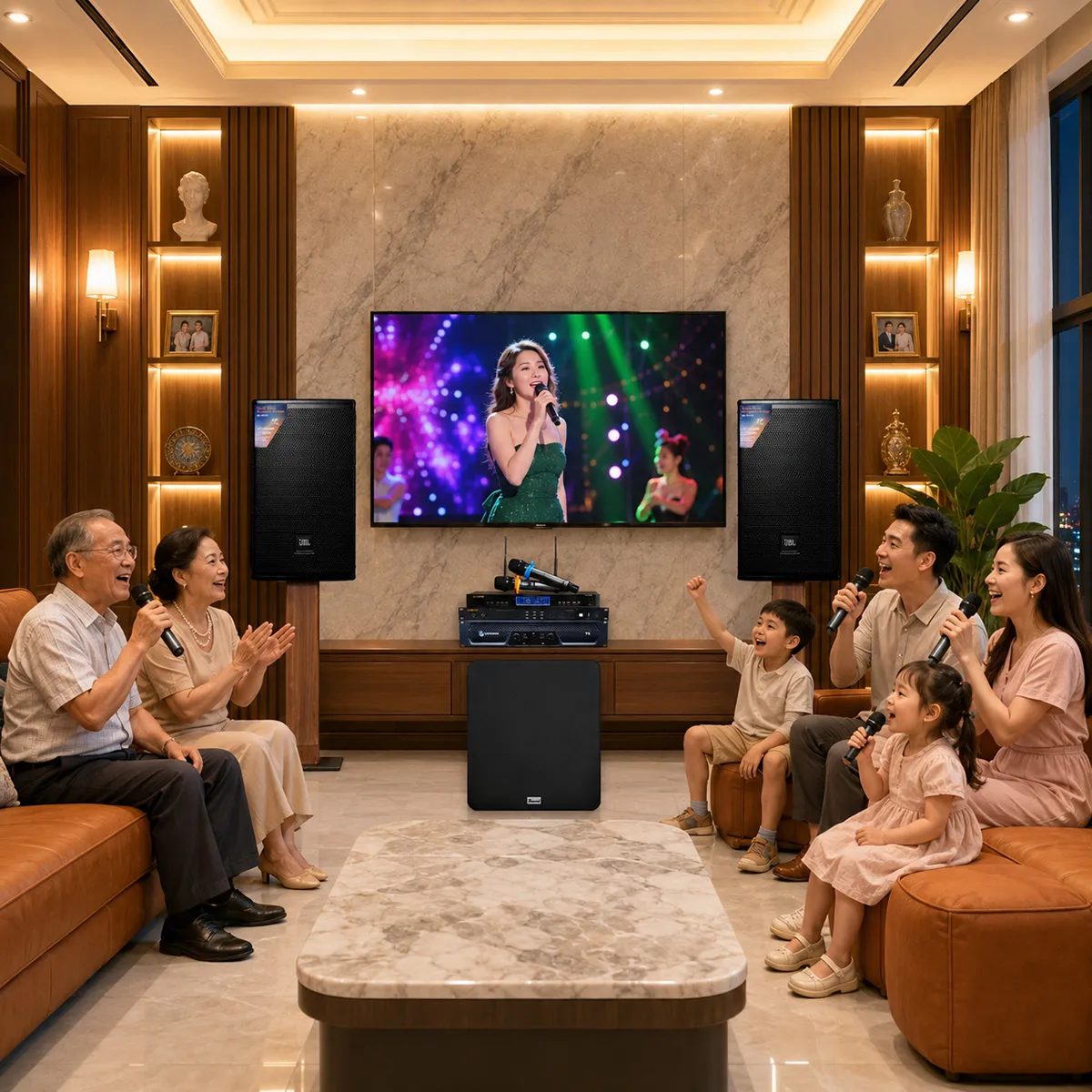 Dàn karaoke gia đình BC-94GD