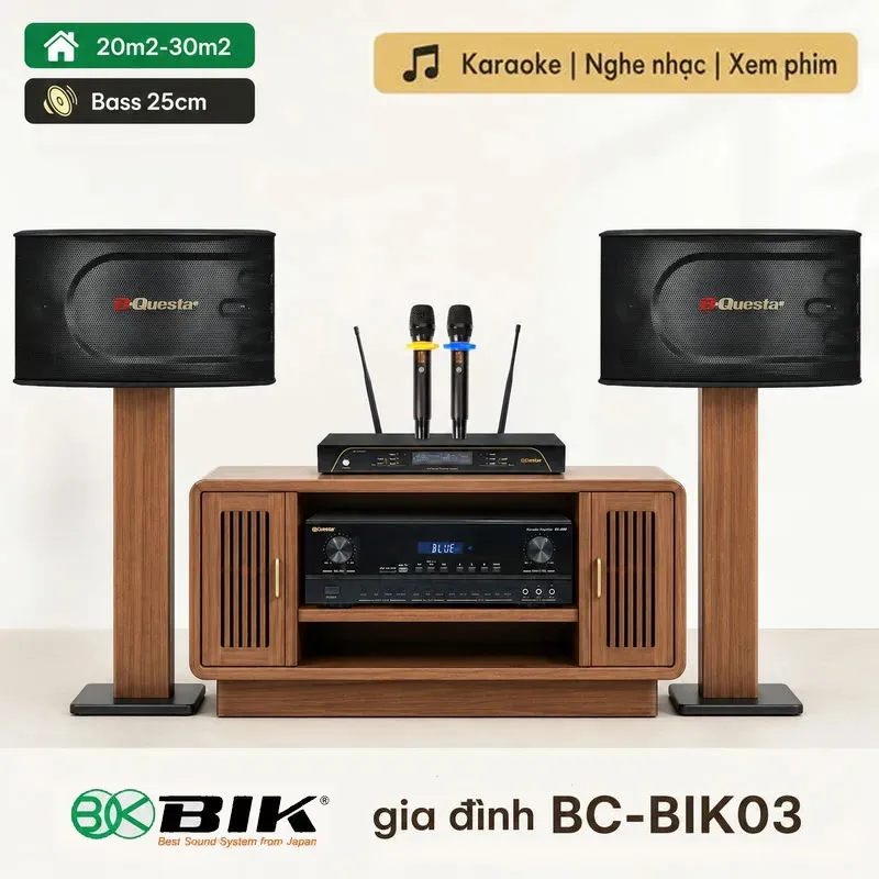 Dàn karaoke gia đình BC-BIK03