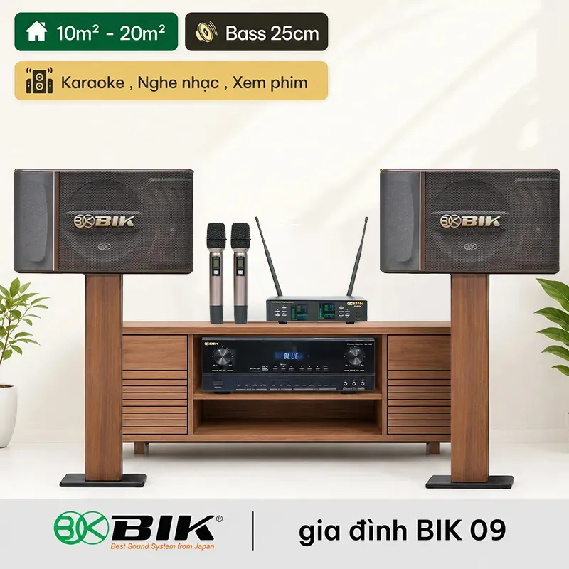 Dàn karaoke gia đình BIK 09