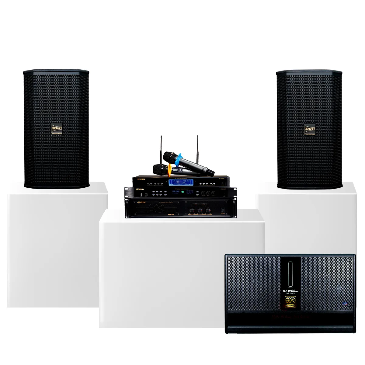 Dàn karaoke gia đình BIK 10 (BIK BSP 410II, BIK VM630A, BPR-5800, BIK BJ-W66PLUS, BJ-U500II) - Hình 2