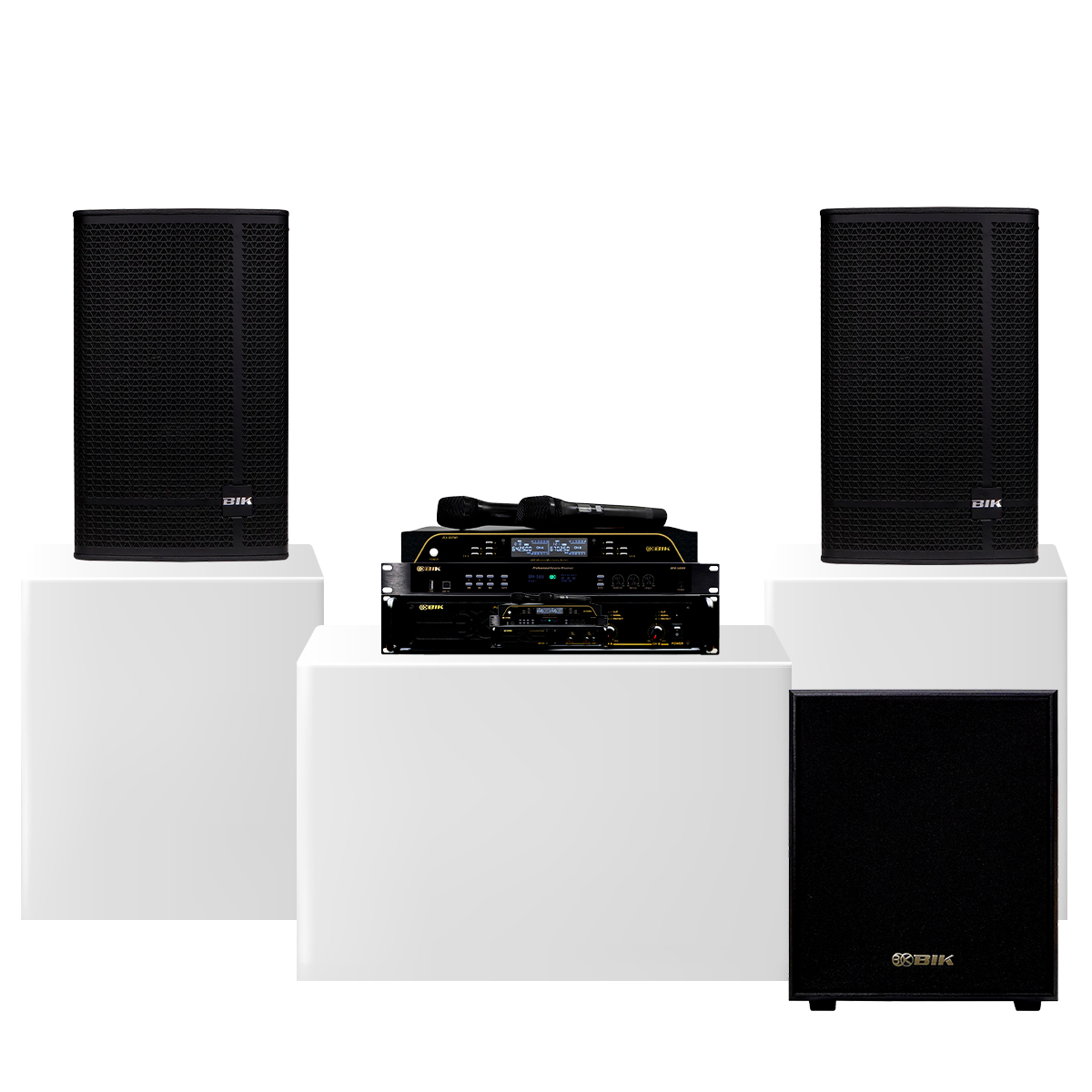 Dàn karaoke gia đình BIK 50 (BIK KSP 5010, BIK VM420A, BIK BPR-5800, BIK BJ-W25AV II, BIK BJ-U200) - Hình 2