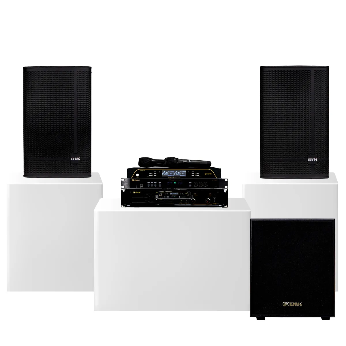 Dàn karaoke gia đình BIK 50 (BIK KSP 5010, BIK VM420A, BIK BPR-5800, BIK BJ-W25AV II, BIK BJ-U200) - Hình 2