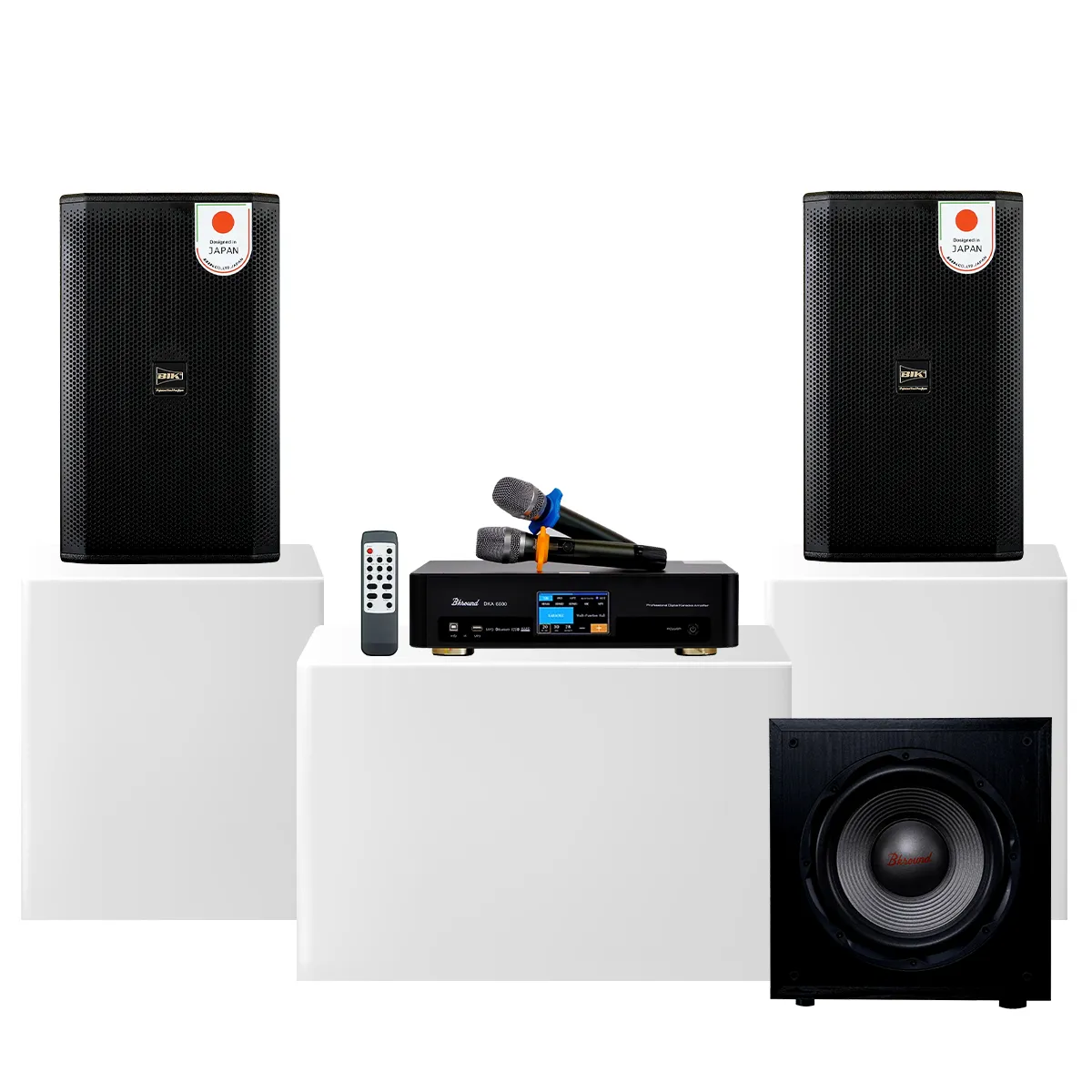 Dàn karaoke gia đình BIK 52 (BIK CS-625, Bksound DKA 6500, Bksound SW212) - Hình 2