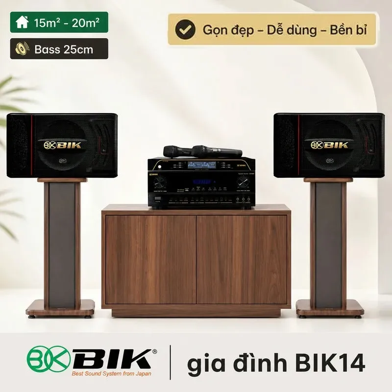 Dàn karaoke gia đình BIK14