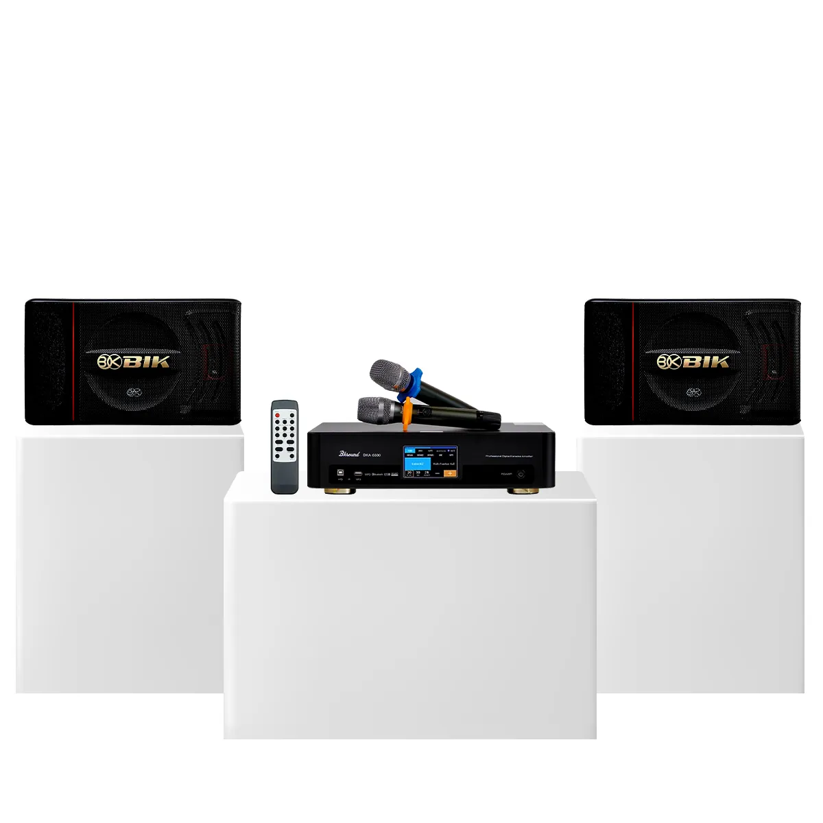 Dàn karaoke gia đình, Chung Cư Giá Rẻ, Karaoke Box 03 (BIK BJ-S886II, Bksound DKA 6500) - Hình 2