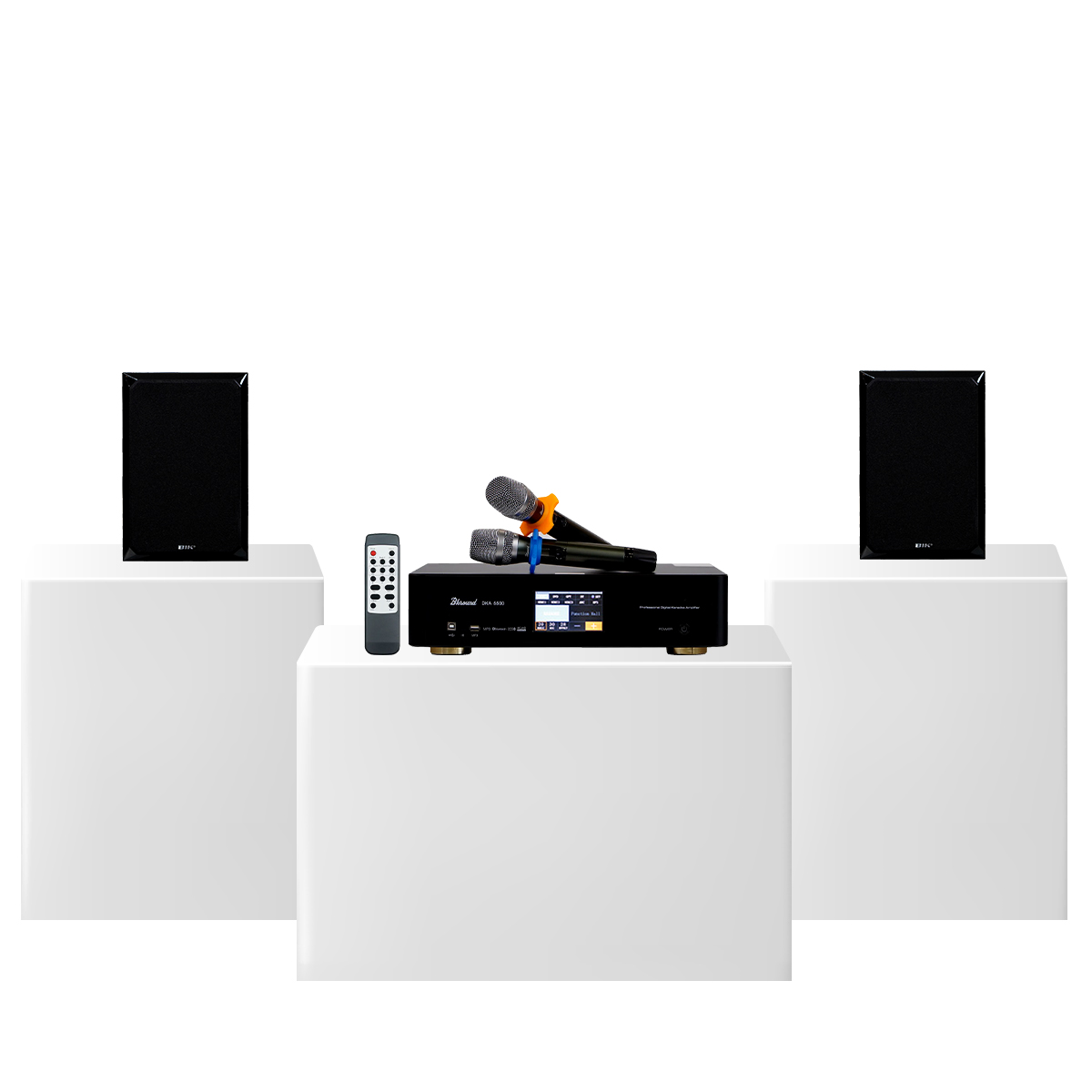 Dàn karaoke gia đình, Chung Cư Giá Rẻ, Karaoke Box 04 (BIK BH-X631, BKSound DKA 5500) - Hình 2