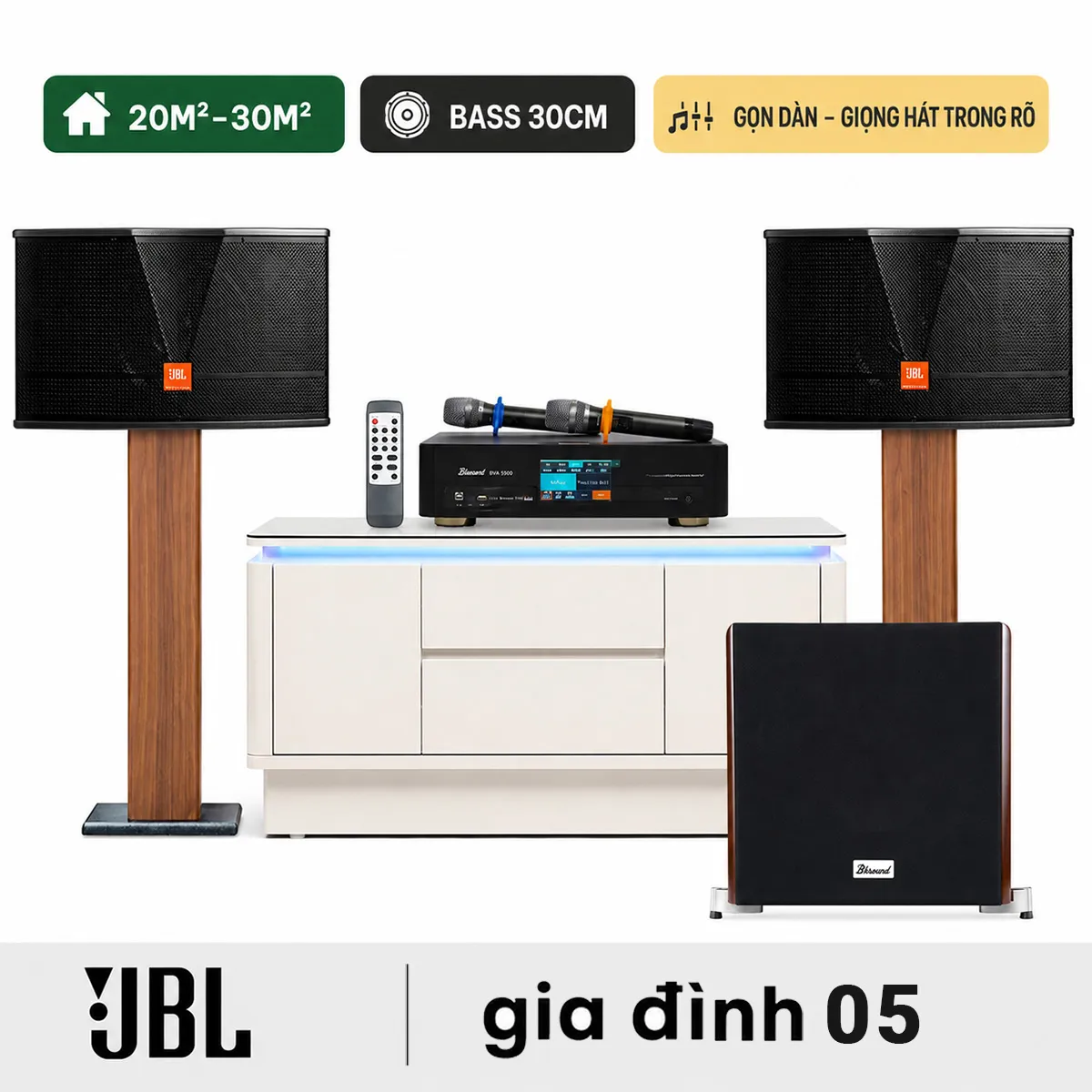 Dàn karaoke gia đình JBL 05