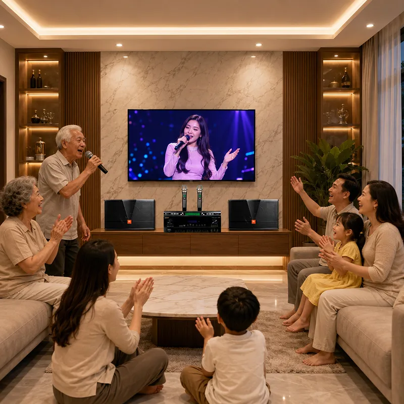 Dàn karaoke gia đình JBL 44