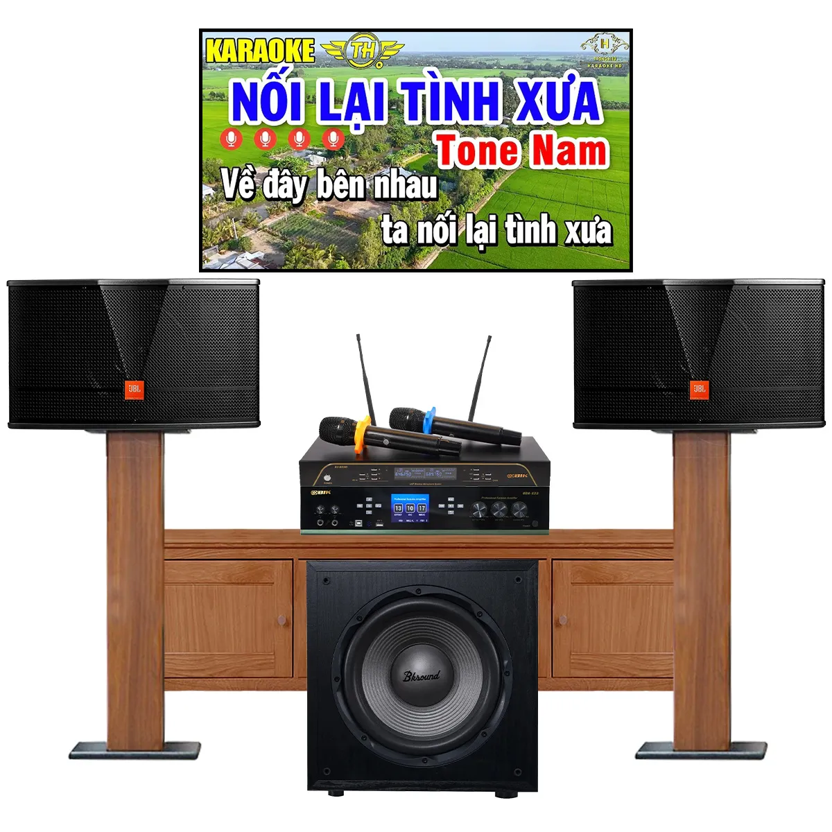 Dàn karaoke gia đình JBL 47