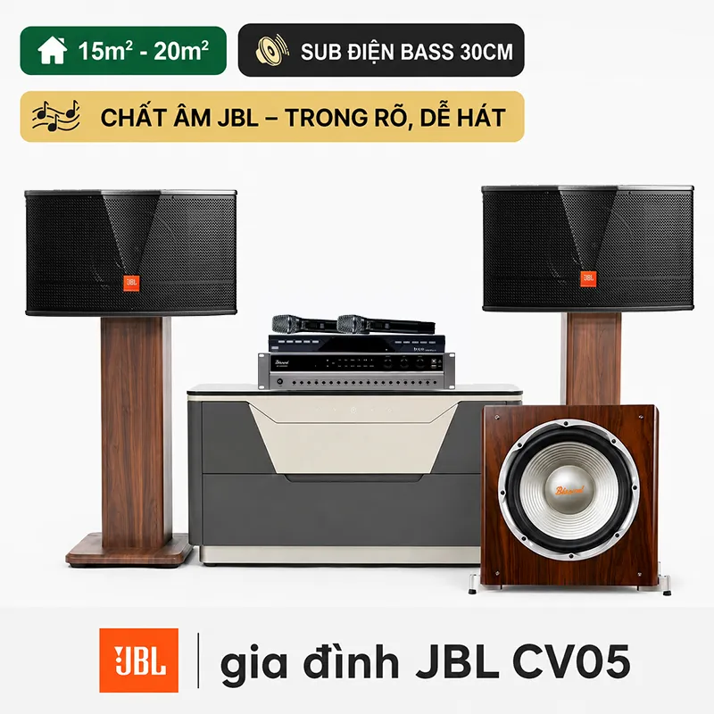 Dàn karaoke gia đình JBL CV05