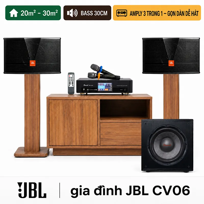 Dàn karaoke gia đình JBL CV06