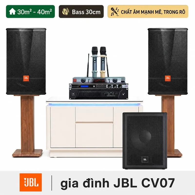 Dàn karaoke gia đình JBL CV07