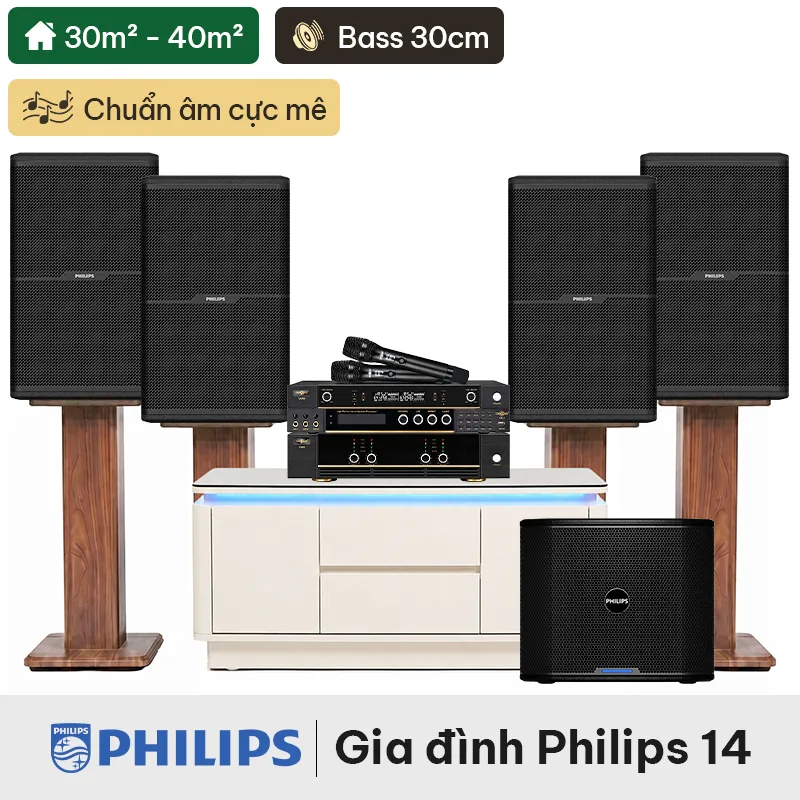 Dàn karaoke gia đình Philips 14