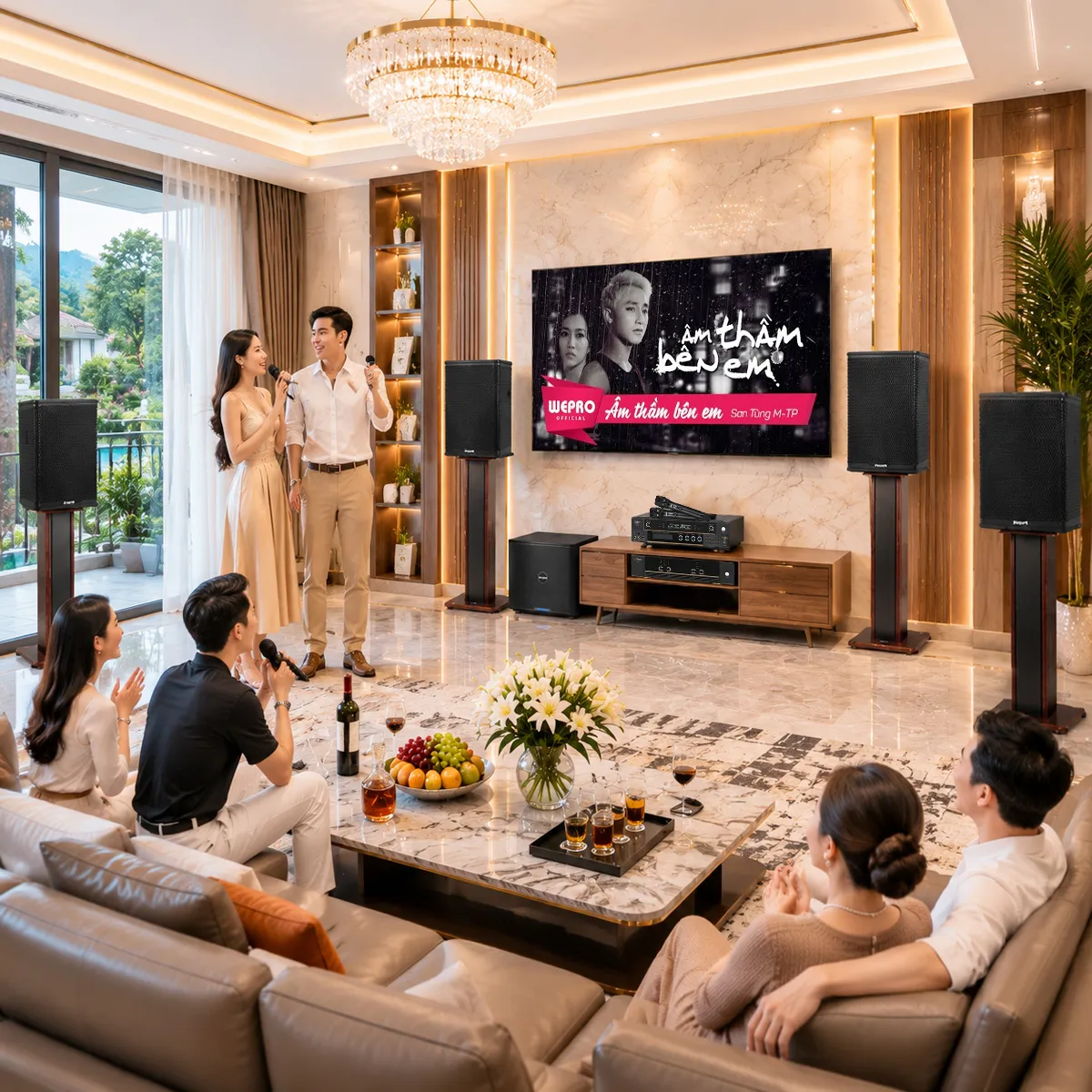 Dàn karaoke gia đình Philips 15 (Philips CSS1600/70, Philips CSS2110/70, WOLFIRST V46, WOLFIRST VX12, WOLFIRST VM3) - Hình 4