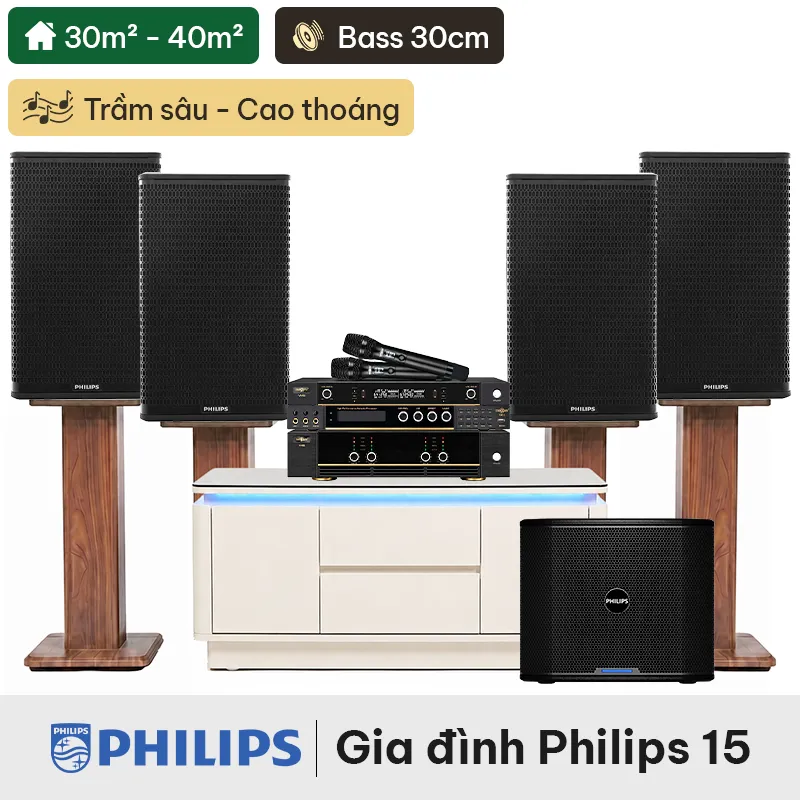 Dàn karaoke gia đình Philips 15 (Philips CSS1600/70, Philips CSS2110/70, WOLFIRST V46, WOLFIRST VX12, WOLFIRST VM3)