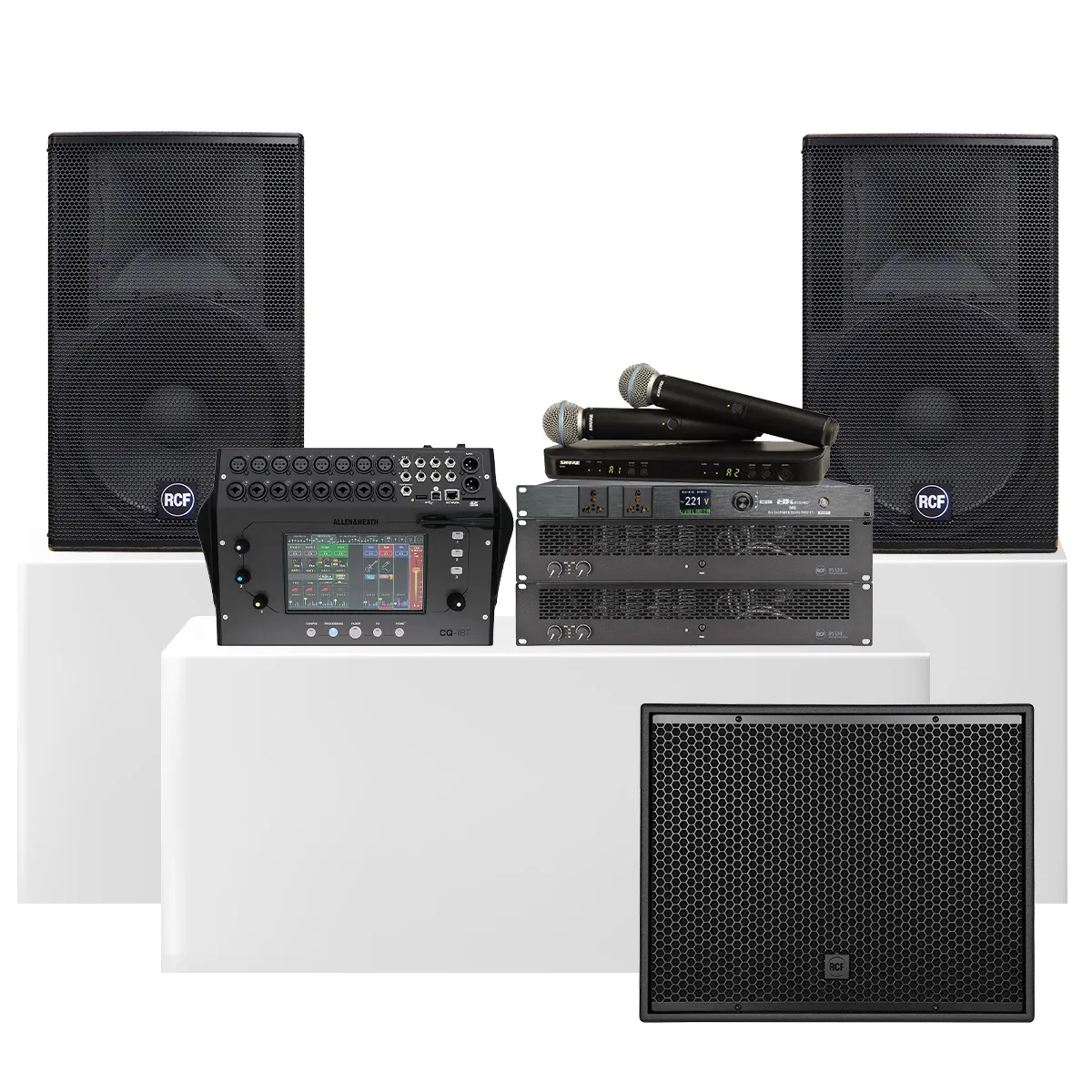 Dàn karaoke gia đình, biệt thự vip RCF 09