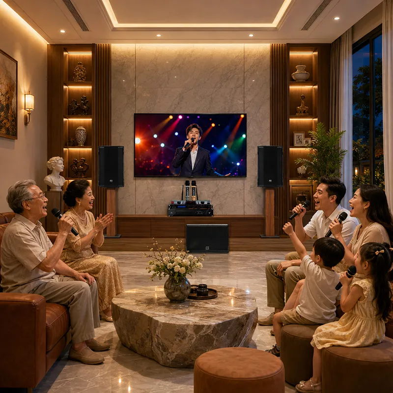Dàn karaoke gia đình cao cấp RCF 02