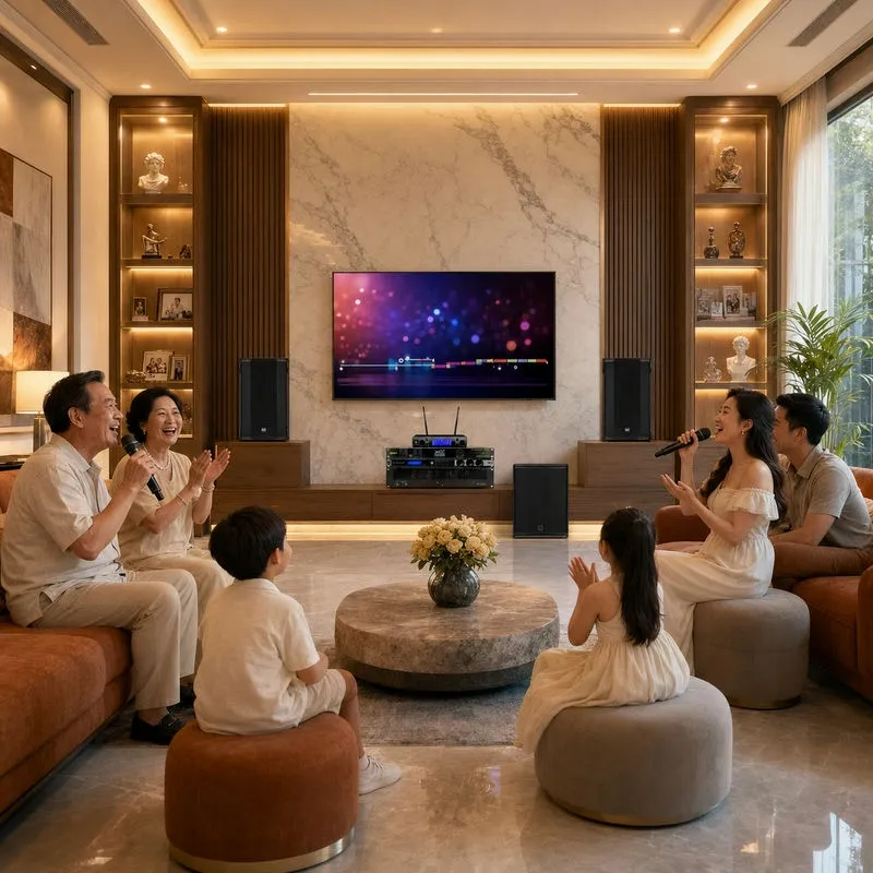 Dàn karaoke gia đình cao cấp RCF 10