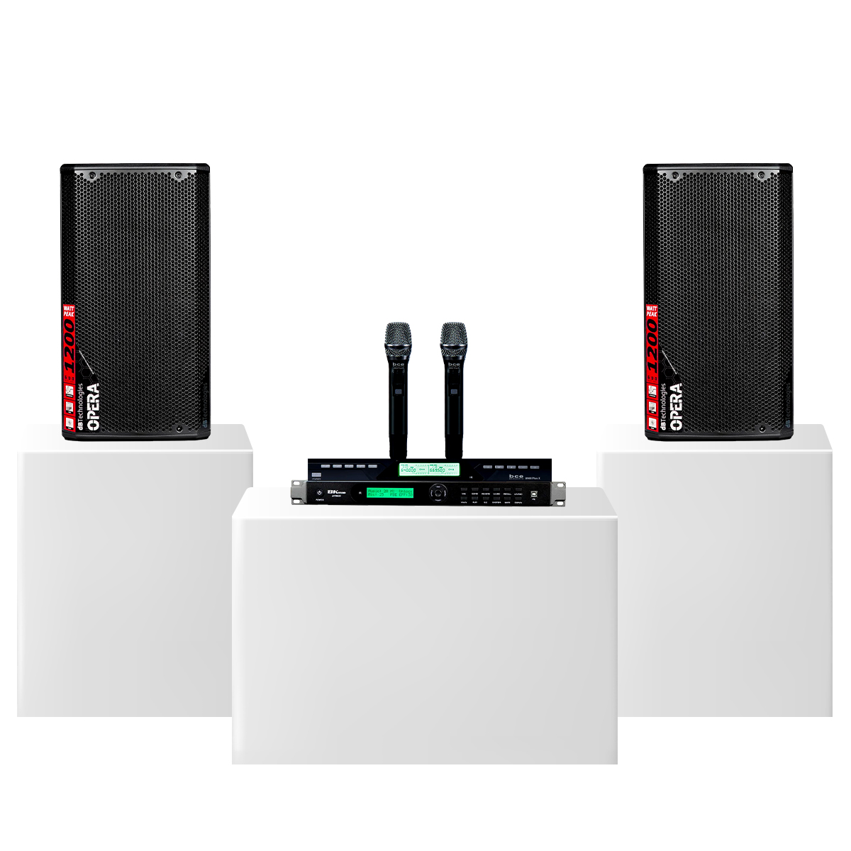 Dàn karaoke gia đình dBTechnologies 11 (dBTechnologies Opera 10, Bksound KP500, BCE U900 Plus X) - Hình 2