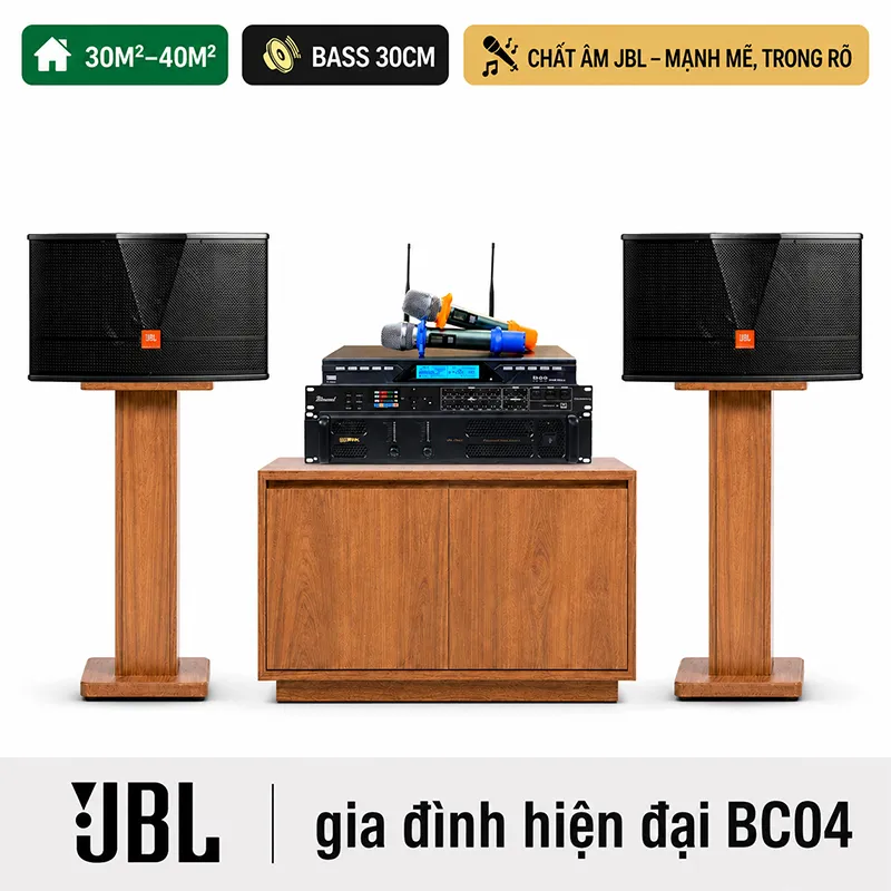 Dàn karaoke gia đình hiện đại BC04