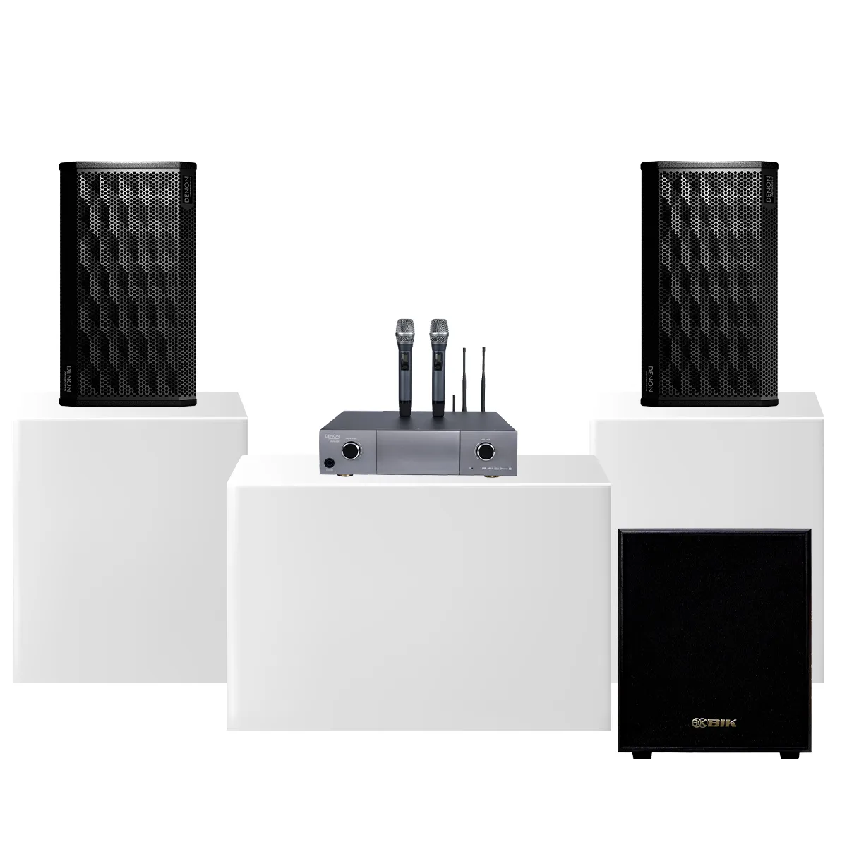 Dàn karaoke gia đình hiện đại Denon 02 (Denon DP-R310, DP-N1600, BJ-W25AV II) - Hình 2