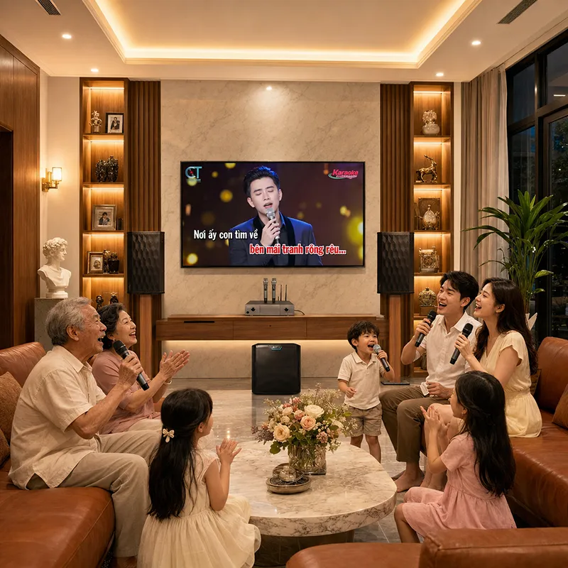 Dàn karaoke gia đình hiện đại Denon 03