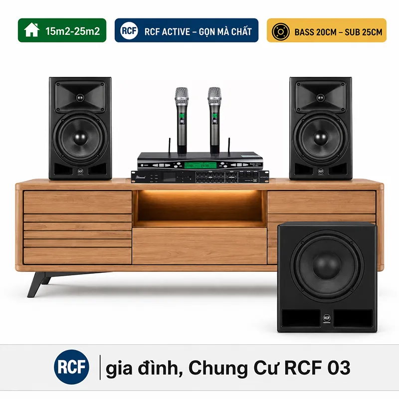 Dàn karaoke gia đình, Chung Cư RCF 03