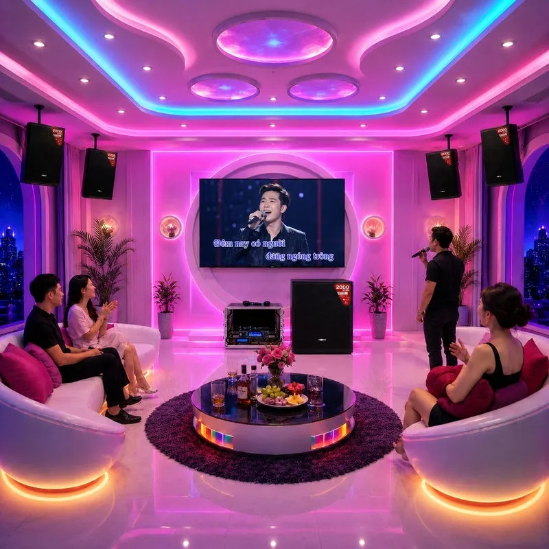 Dàn karaoke kinh doanh Audiocenter 03