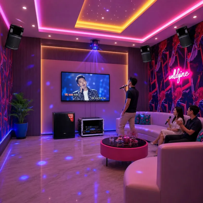 Dàn karaoke kinh doanh Audiocenter 04