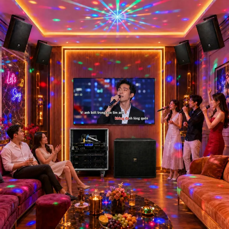 Dàn karaoke kinh doanh BC-23KD
