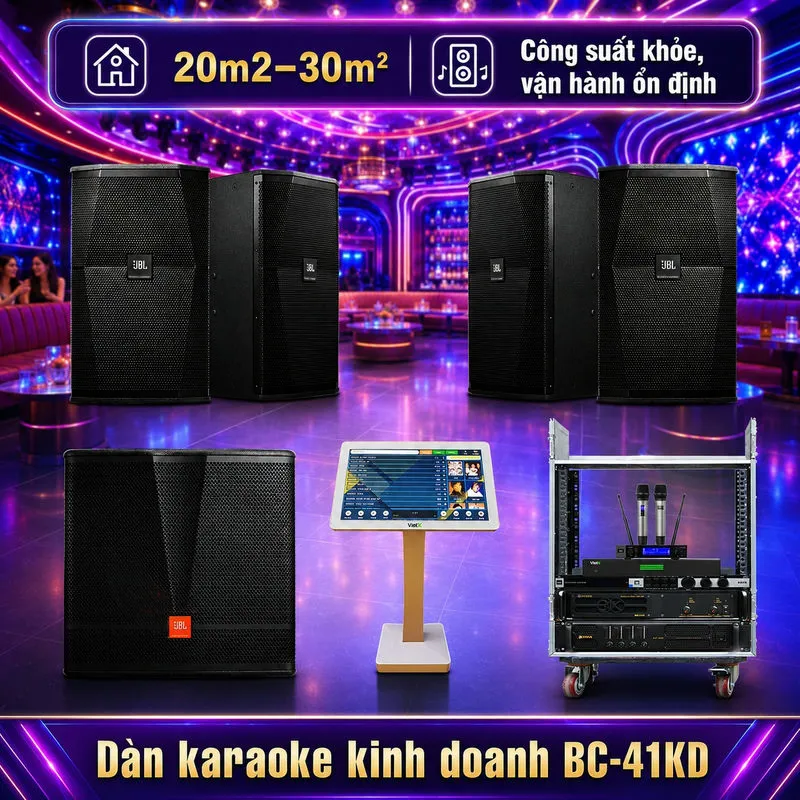 dàn kinh doanh karaoke kinh doanh BC-41KD