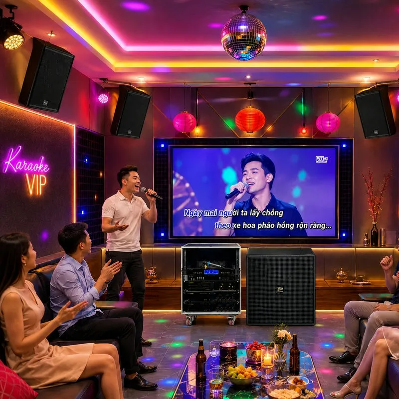 Dàn karaoke kinh doanh RCF 01